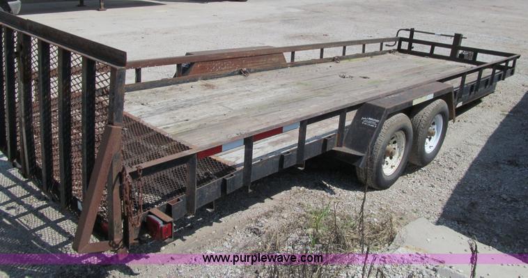 image for item J3422 1994 John's Broadway equipment trailer