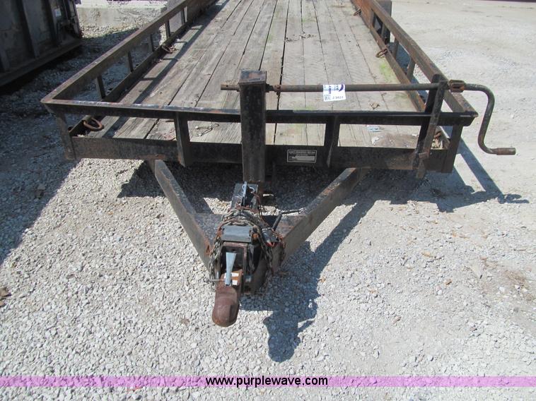 image for item J3422 1994 John's Broadway equipment trailer