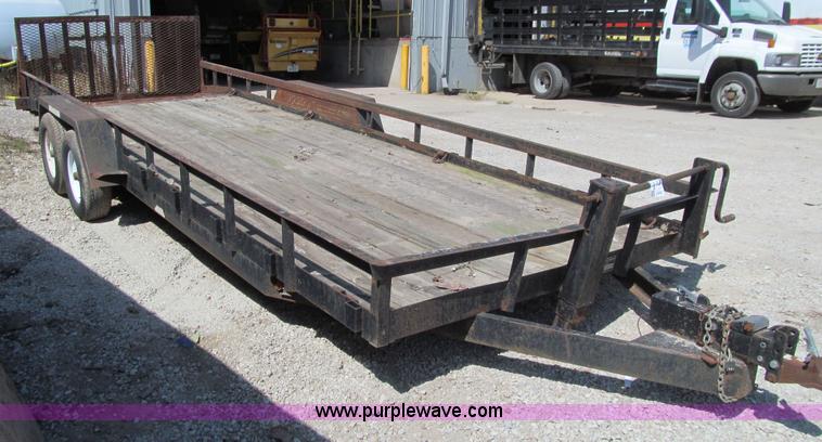 image for item J3422 1994 John's Broadway equipment trailer