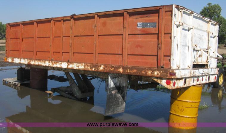 image for item E7977 Stake side truck bed