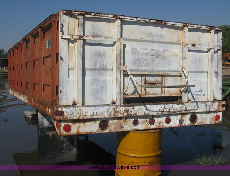 image for item E7977 Stake side truck bed