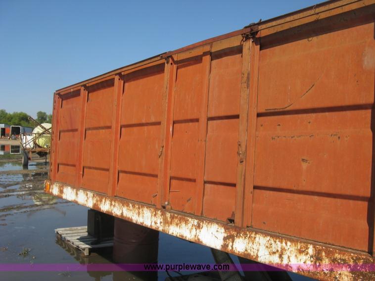 image for item E7977 Stake side truck bed