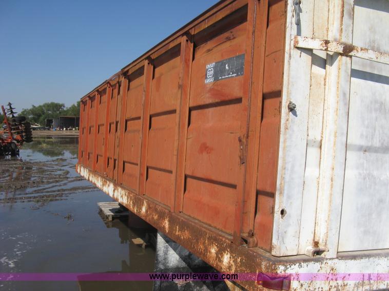 image for item E7977 Stake side truck bed