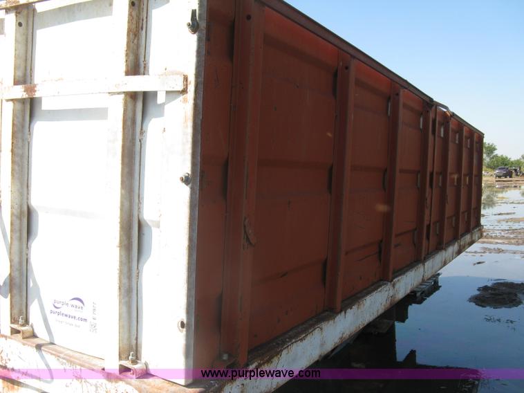 image for item E7977 Stake side truck bed