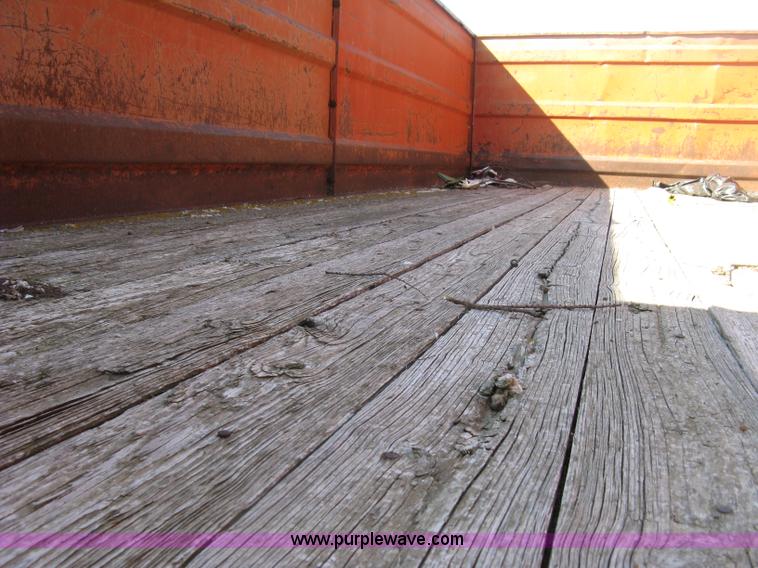 image for item E7977 Stake side truck bed