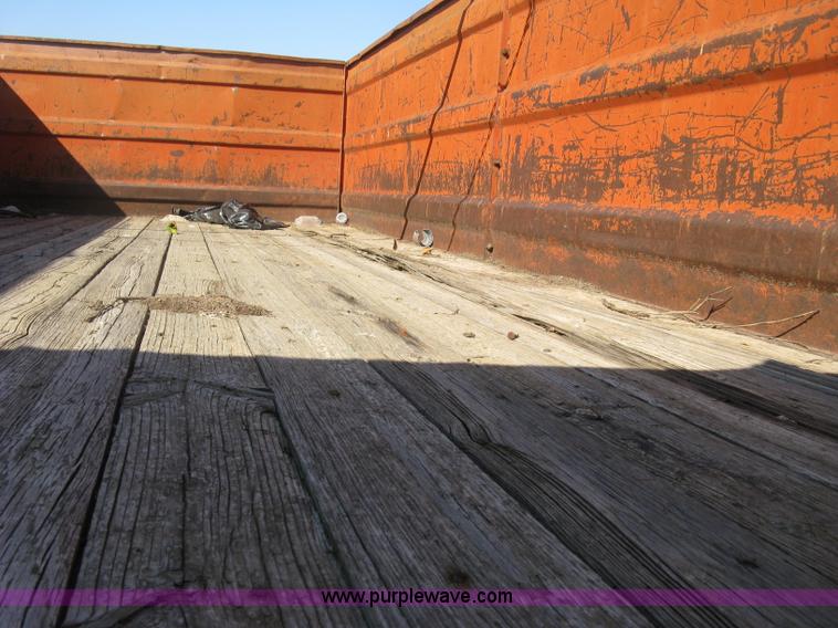 image for item E7977 Stake side truck bed