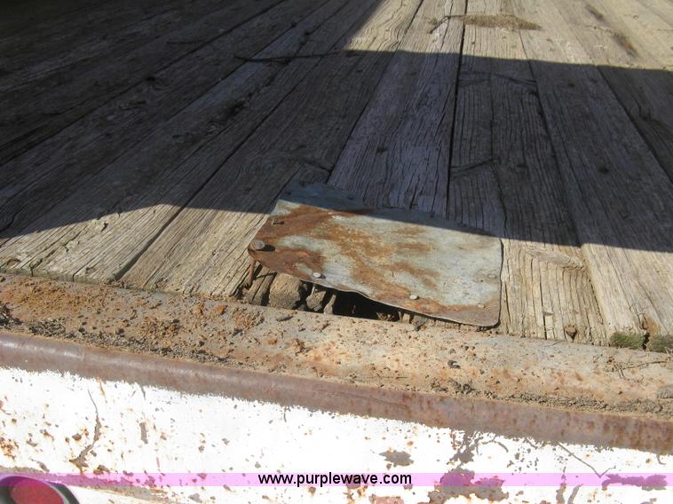 image for item E7977 Stake side truck bed