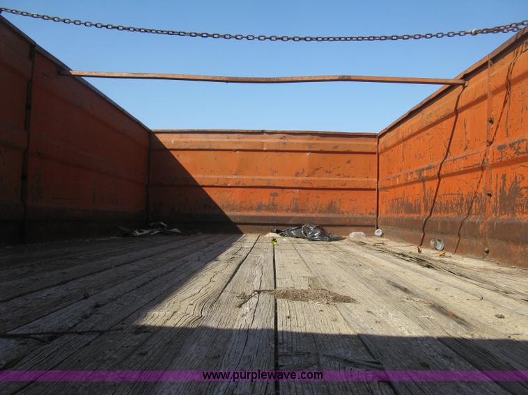 image for item E7977 Stake side truck bed