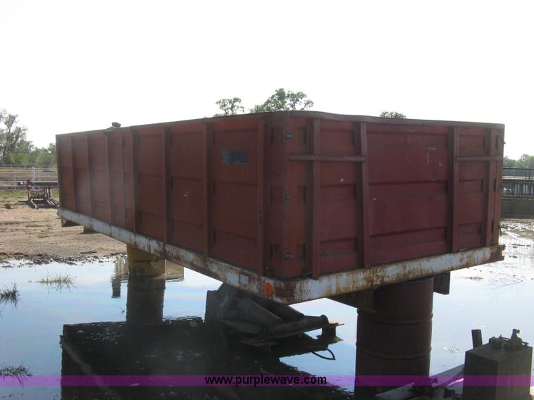 image for item E7977 Stake side truck bed