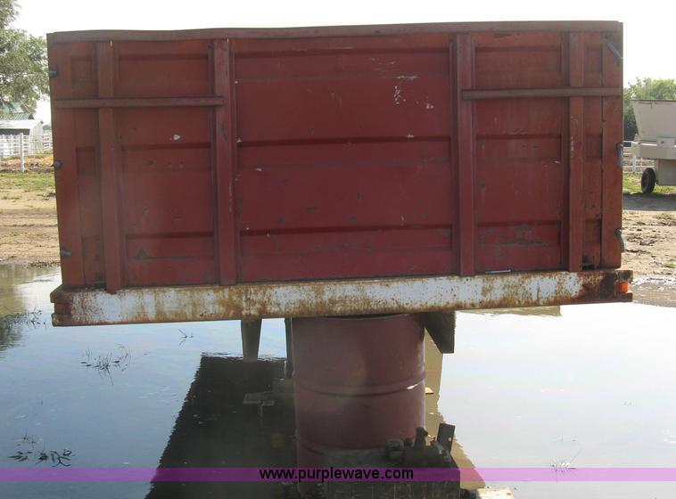 image for item E7977 Stake side truck bed