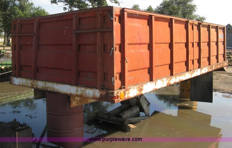 image for item E7977 Stake side truck bed