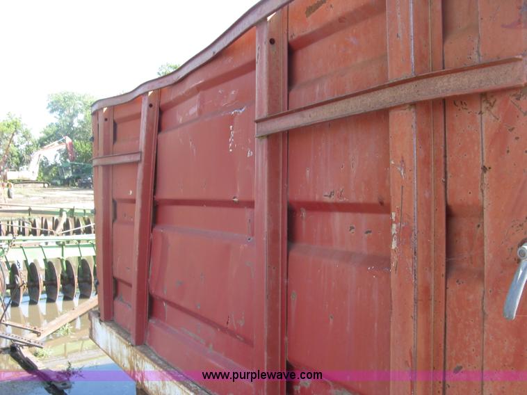 image for item E7977 Stake side truck bed