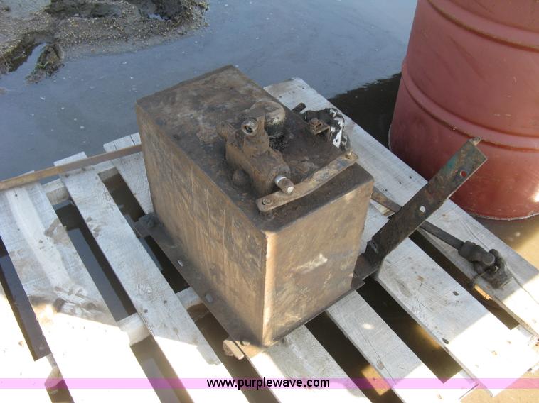 image for item E7977 Stake side truck bed