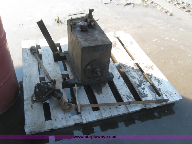 image for item E7977 Stake side truck bed