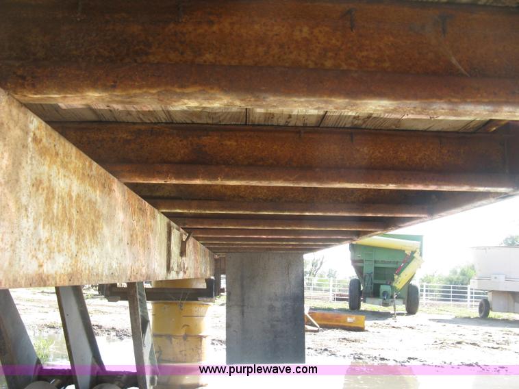 image for item E7977 Stake side truck bed