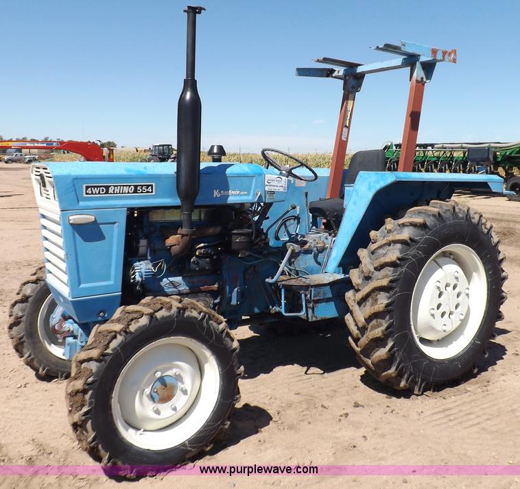 image for item H9138 Rhino 554 MFWD tractor