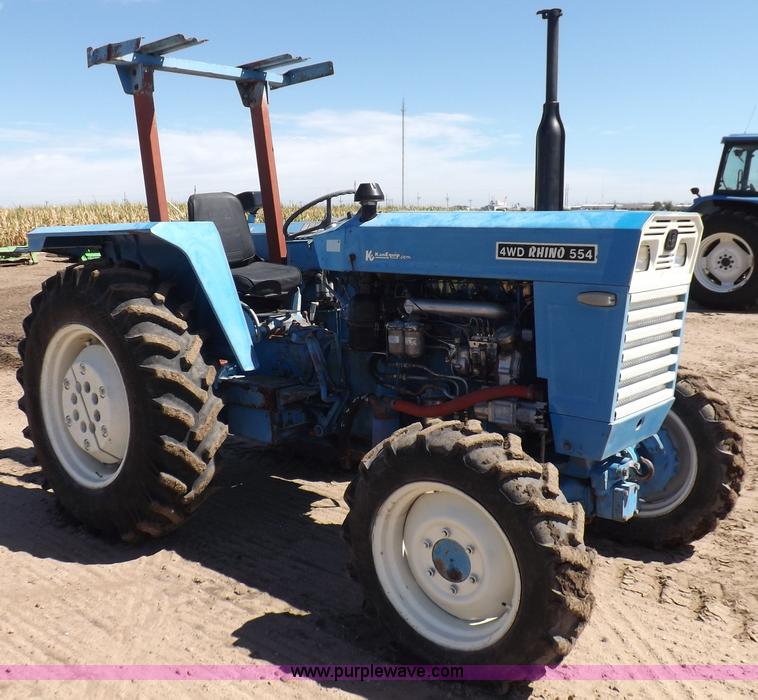 image for item H9138 Rhino 554 MFWD tractor
