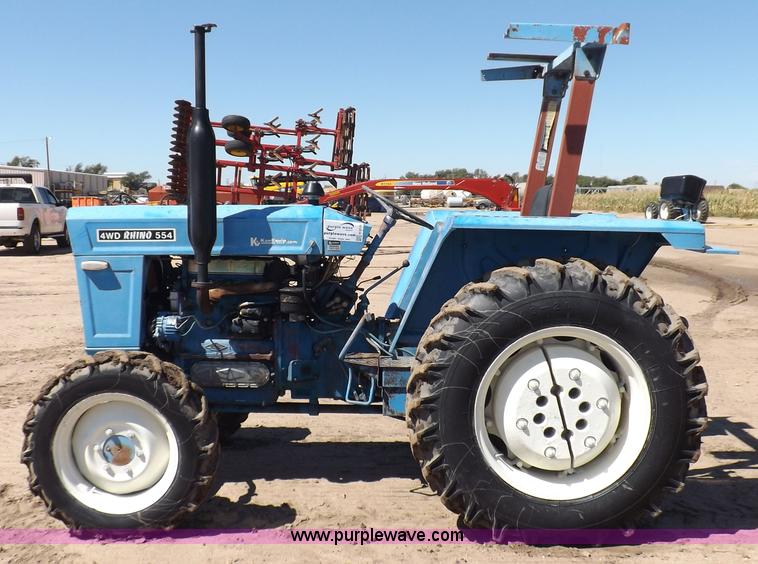 image for item H9138 Rhino 554 MFWD tractor