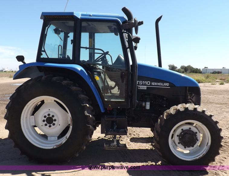 image for item H9139 2001 New Holland TS110 MFWD tractor