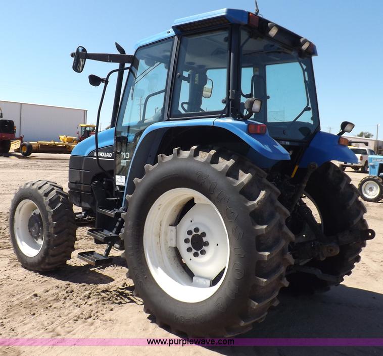 image for item H9139 2001 New Holland TS110 MFWD tractor