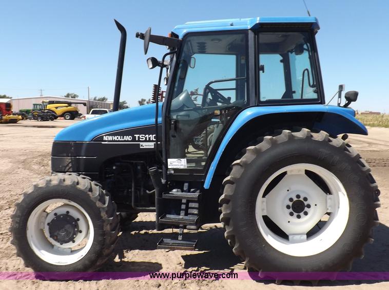 image for item H9139 2001 New Holland TS110 MFWD tractor