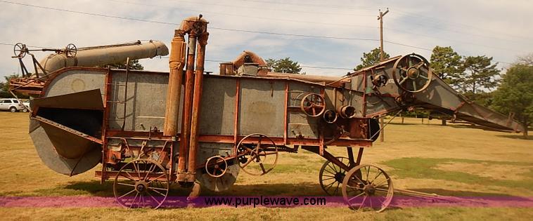 image for item I5484 J.I. Case threshing machine