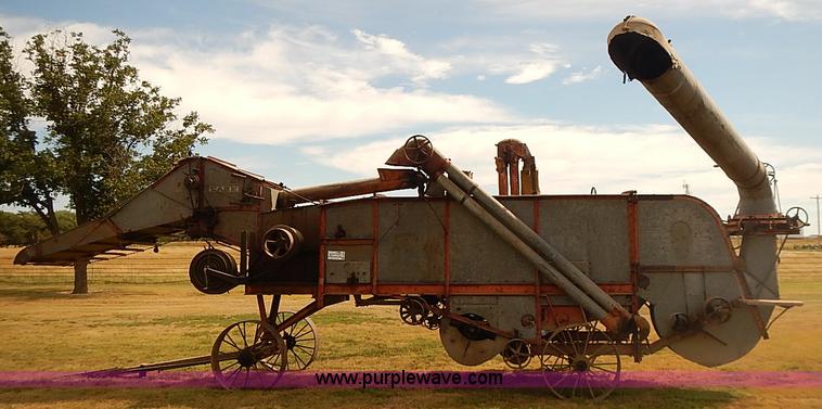 image for item I5484 J.I. Case threshing machine