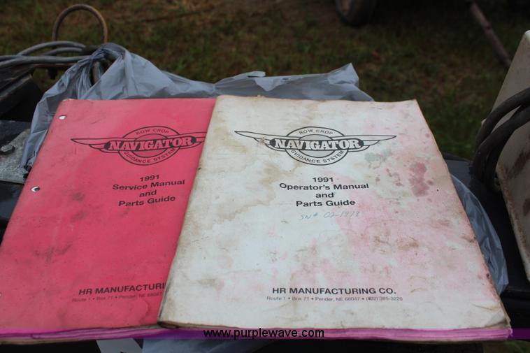 image for item I5850 1991 Navigator guidance hitch for cultivator