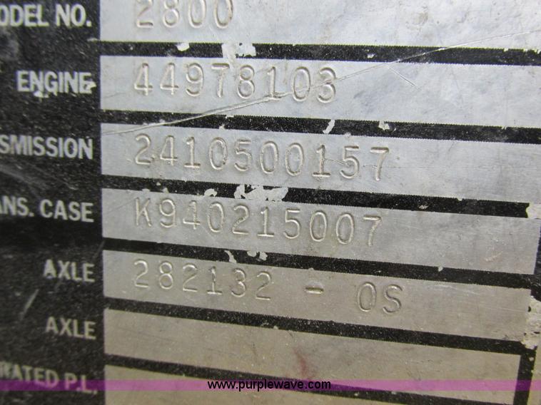 image for item I8954 1994 Big A 2800 self-propelled applicator