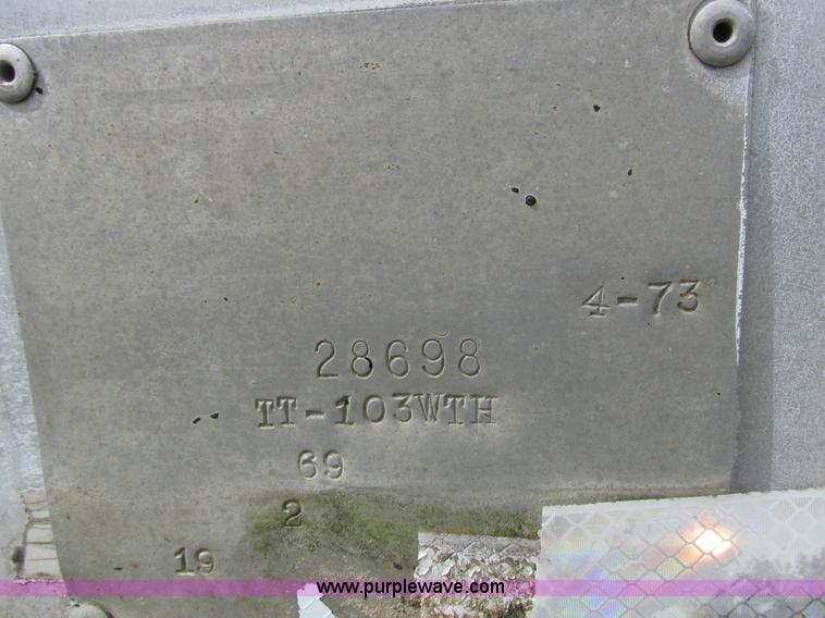 image for item I8956 1973 Timpte grain trailer