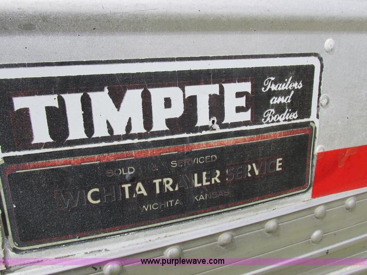 image for item I8956 1973 Timpte grain trailer
