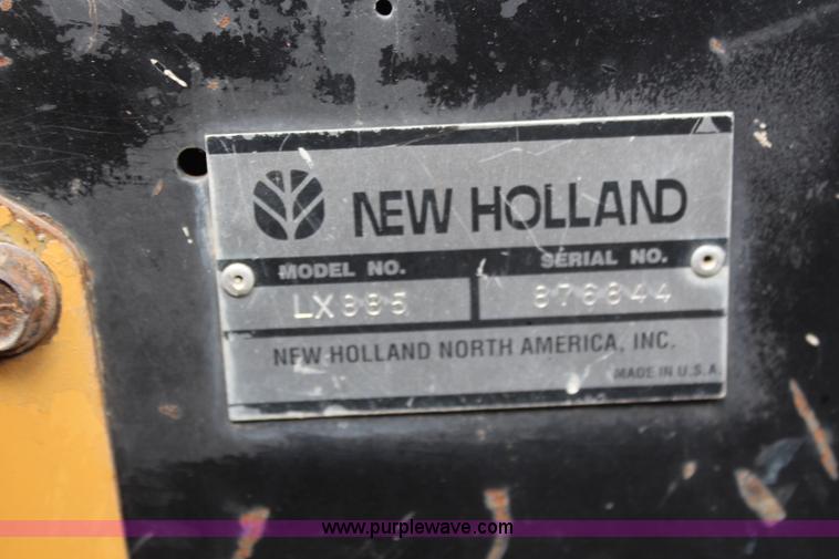 image for item J2042 1995 New Holland LX885 skid steer