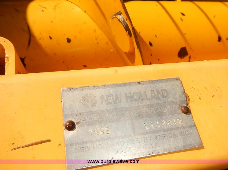 image for item J2239 2003 New Holland HW320 self-propelled swather