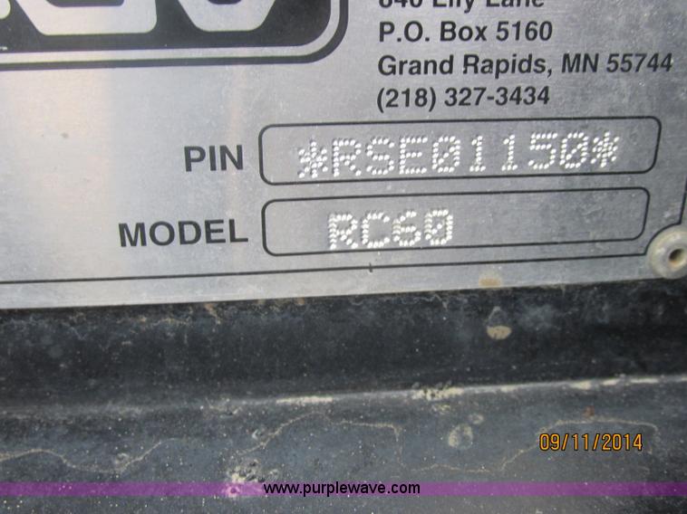 image for item J2416 ASV RC-60 track skid steer