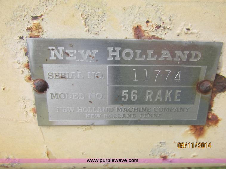 image for item J2421 New Holland 56 hay rake