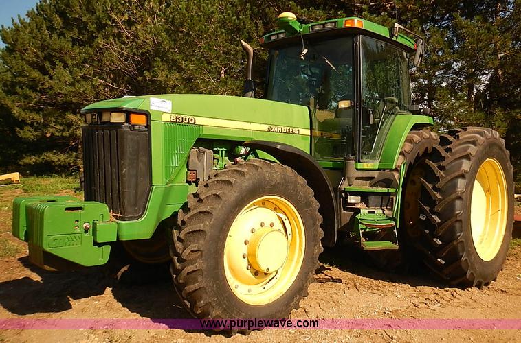 image for item J3122 1997 John Deere 8300 MFWD tractor