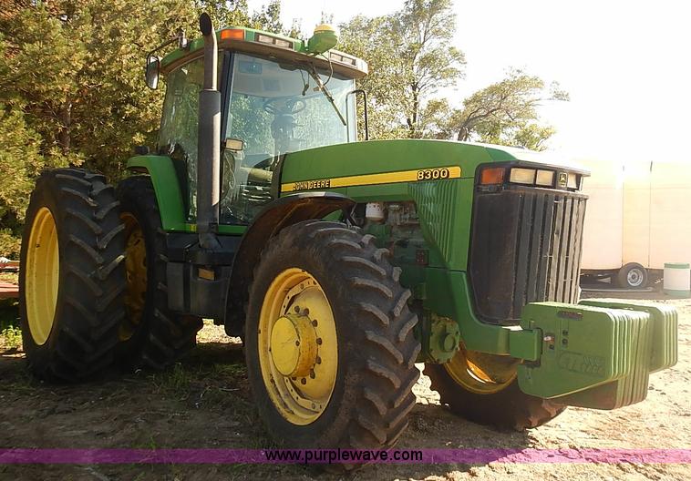 image for item J3122 1997 John Deere 8300 MFWD tractor