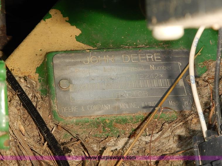 image for item J3122 1997 John Deere 8300 MFWD tractor