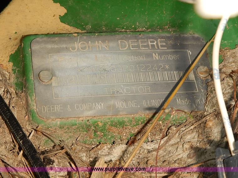 image for item J3122 1997 John Deere 8300 MFWD tractor