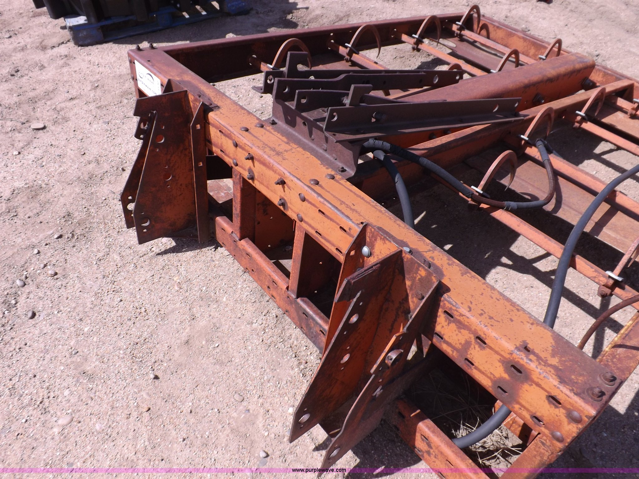 Farm Hand eight bale grapple in Sublette, KS Item H9130 sold Purple Wave