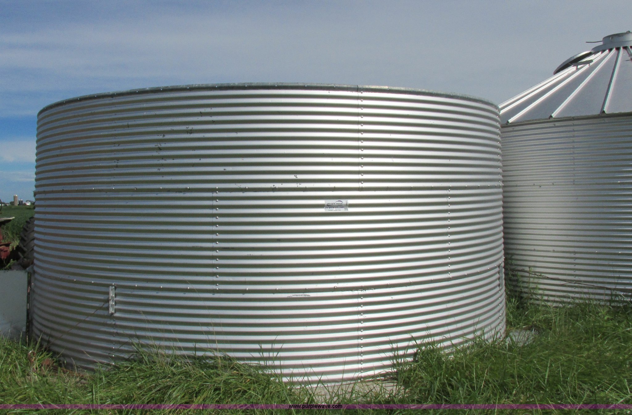 Grain bin in Laddonia, MO Item I8955 sold Purple Wave