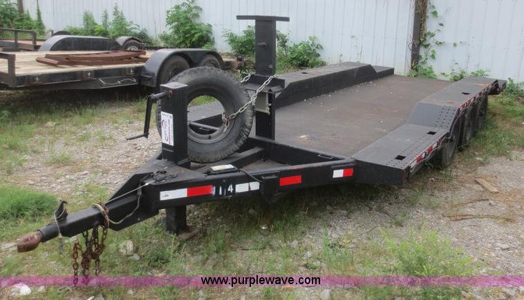 image for item D2144 1988 shop built equipment trailer