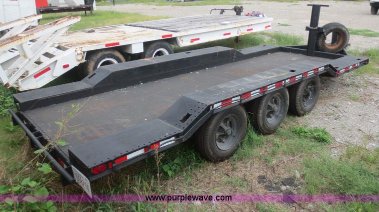 image for item D2144 1988 shop built equipment trailer