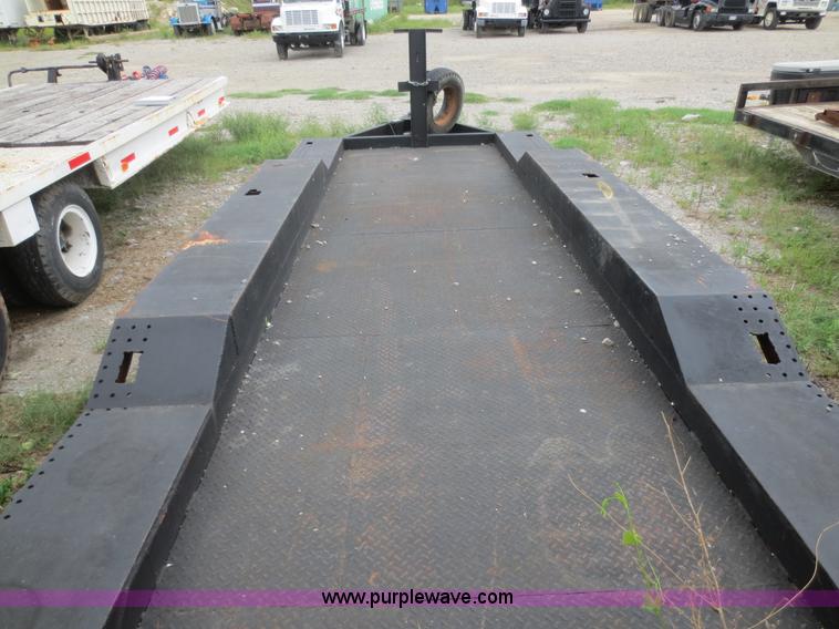 image for item D2144 1988 shop built equipment trailer