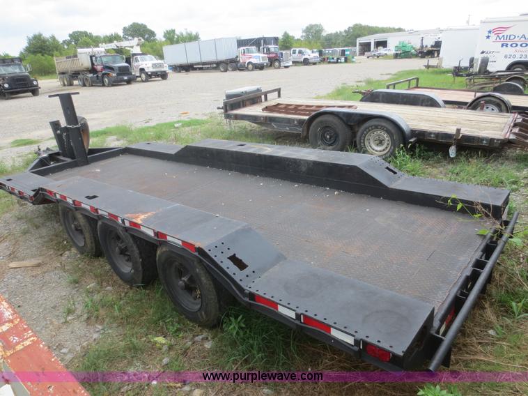 image for item D2144 1988 shop built equipment trailer