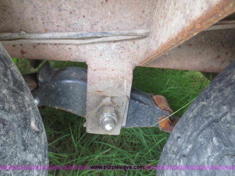 image for item D2144 1988 shop built equipment trailer