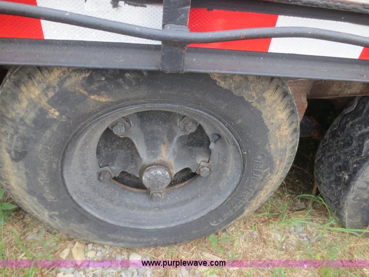 image for item D2144 1988 shop built equipment trailer