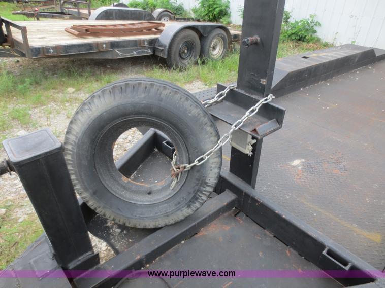 image for item D2144 1988 shop built equipment trailer