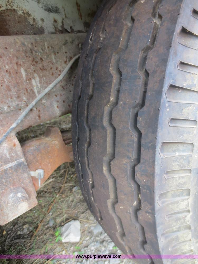 image for item D2144 1988 shop built equipment trailer