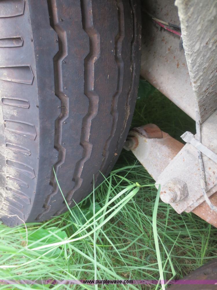 image for item D2144 1988 shop built equipment trailer